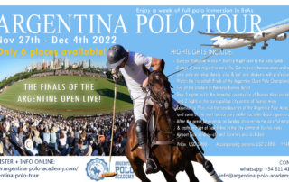 Argentina Polo Tour 2022